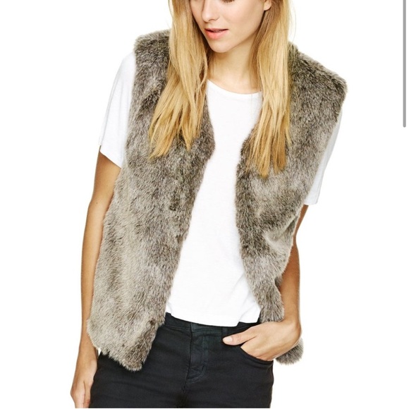TALULA | Park slope faux fur vest - Picture 2 of 12